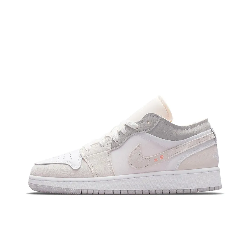 jordan BJ0342-023 1 Low 'Inside Out Cream White Light Grey' GS