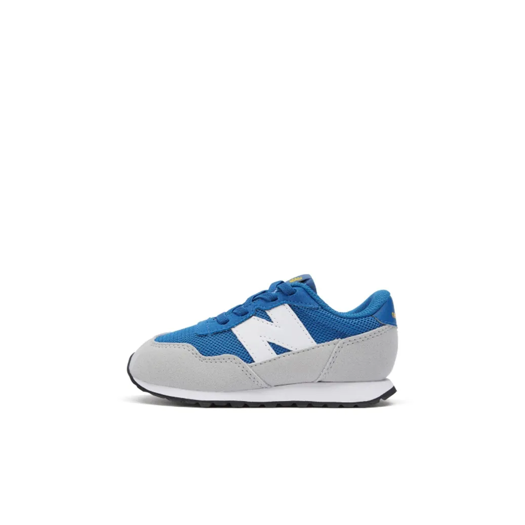 New Balance NB 237 Slip Resistant, Abrasion Resistant, Breathable Low Top Toddler Shoes Blue Gray Infant And Toddler