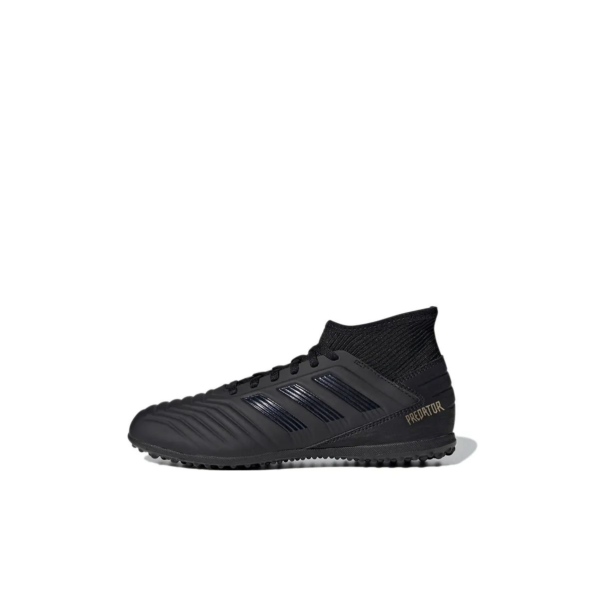 Adidas Predator 19,3 Slip-Resistant Abrasion-Resistant Breathable MID Football Cleats Kids Black Kids