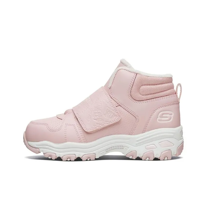 Skechers D'LITES 1.0 Ankle Length Kids' Boots Pink Teenagers