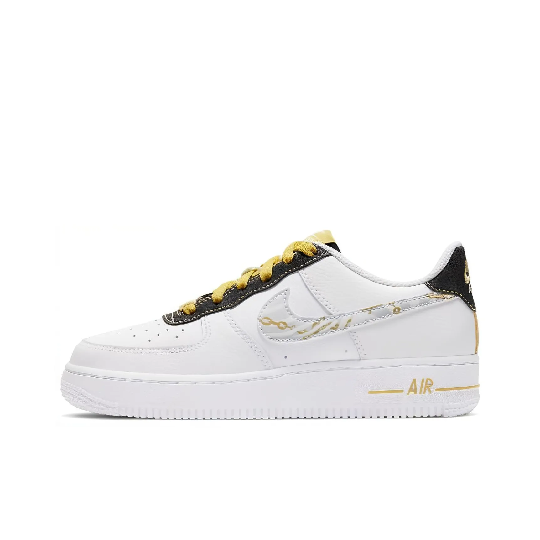 Nike Air Force 1 Low Gold Link Zebra GS