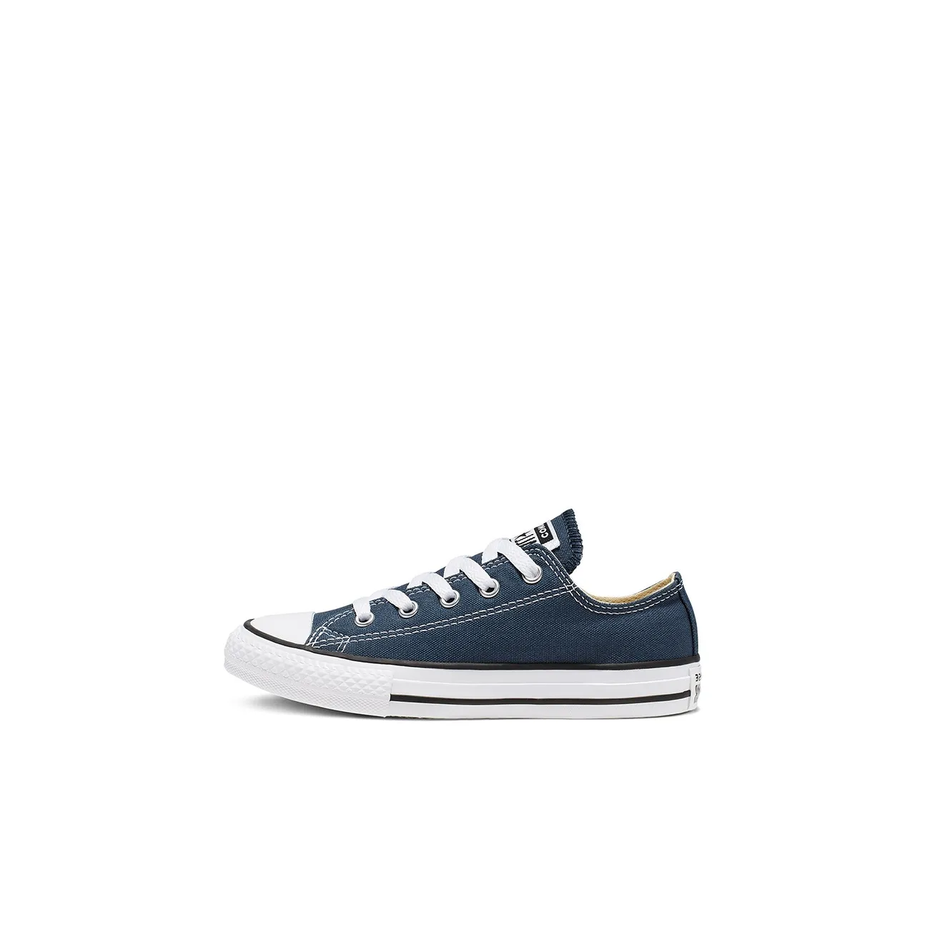 Converse Chuck Taylor All Star Износостойкие Низкие Топ Обувь для малышей Синий Новорожденный и Малыш