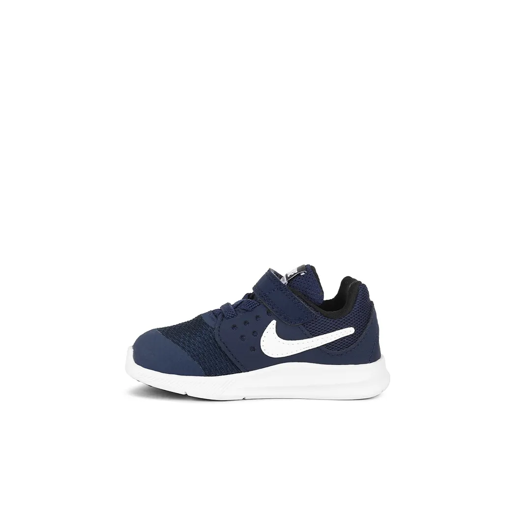 Nike Downshifter 7 Slip-Resistant Амортизация и Дышащий Низкий Топ Беговые кроссовки Темно-синий Infant и Toddler