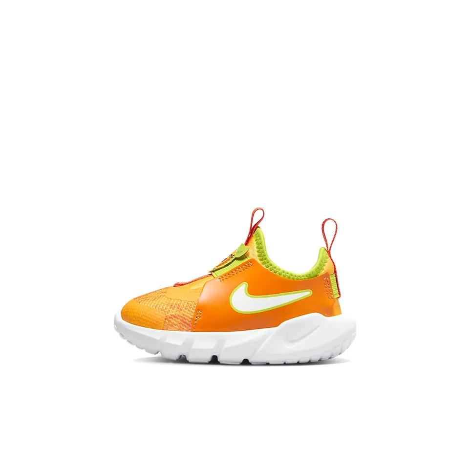 Nike Flex Runner 2 Lil Низкий Топ Беговые кроссовки Желтый Для малышей и детей дошкольного возраста