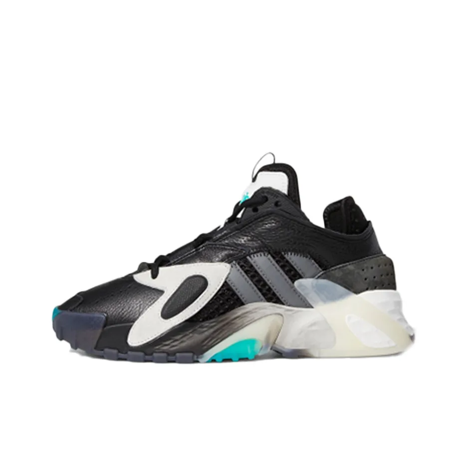 Adidas Originals Streetball J противоскользящие устойчивые к истиранию низкий топ детские баскетбольные кроссовки