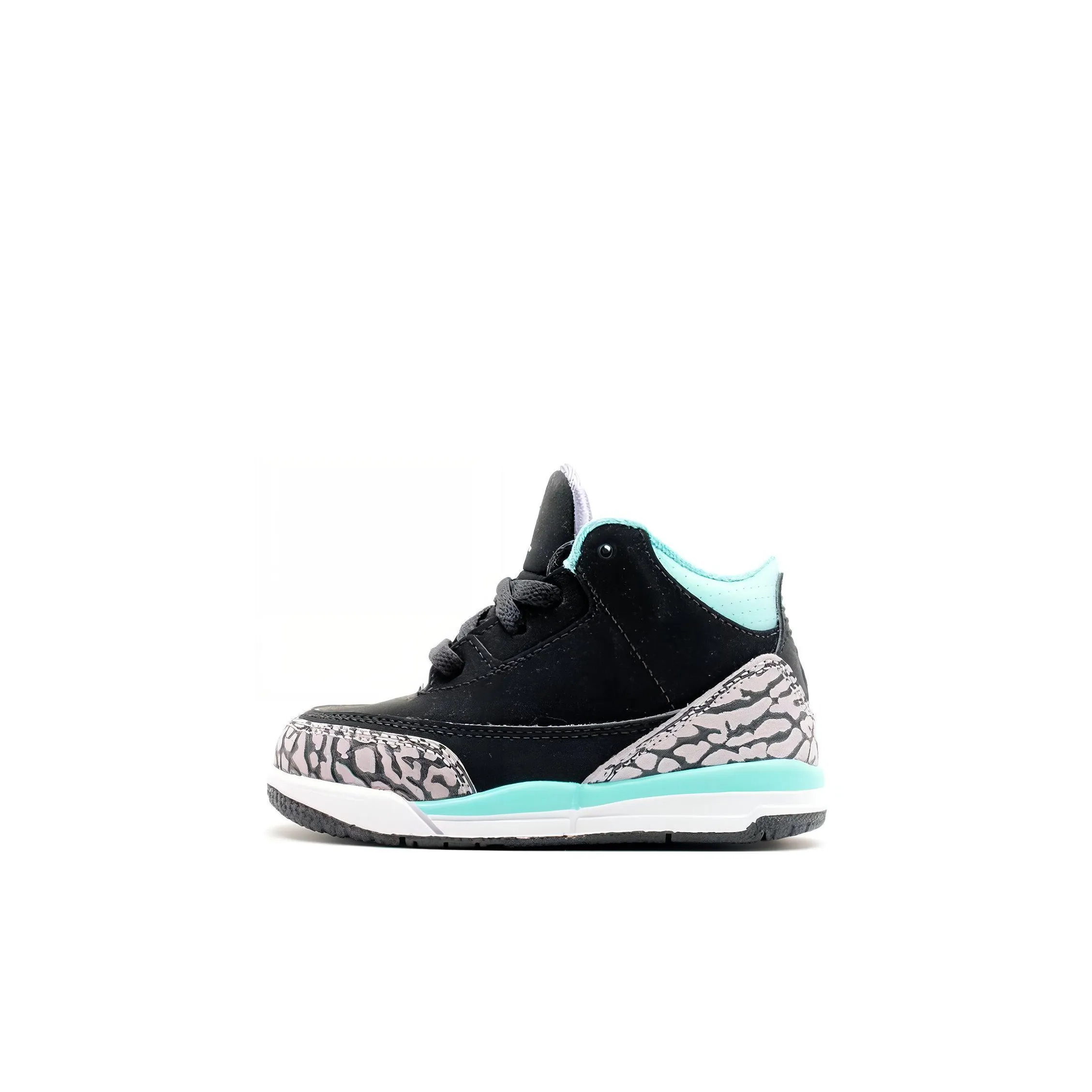 Jordan Air Jordan 3 Tiffany TD High Top Casual Shoes Black Infant And Toddler