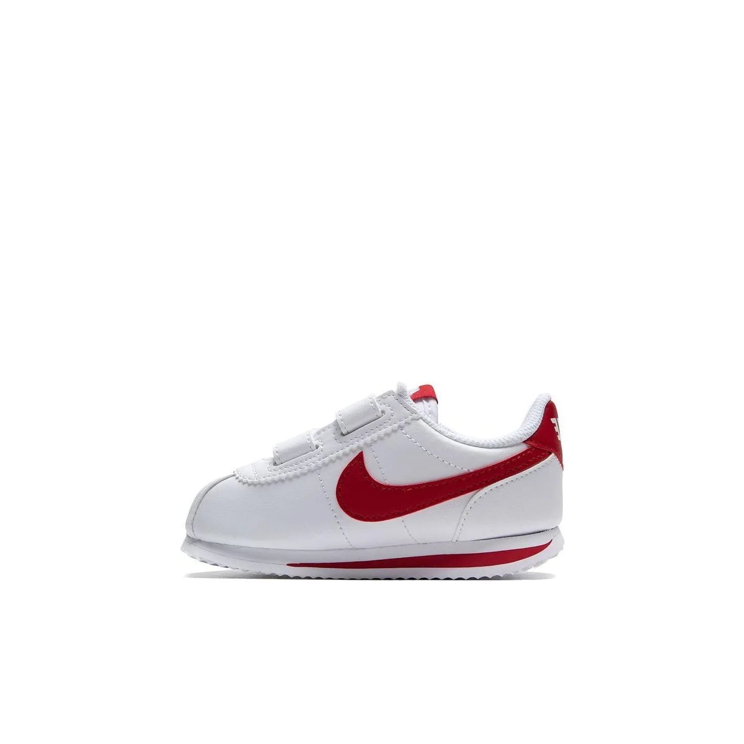 Nike Cortez Basic SL Амортизация и Дышащий Низкий Топ Обувь для малышей Белый Красный Infant и Toddler