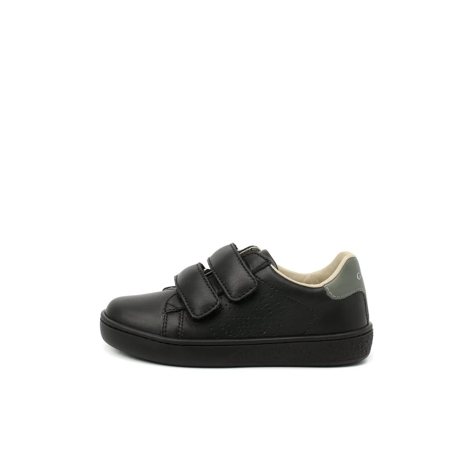GUCCI Ace Low Топ Детские Скейтбординги Черный Детский
