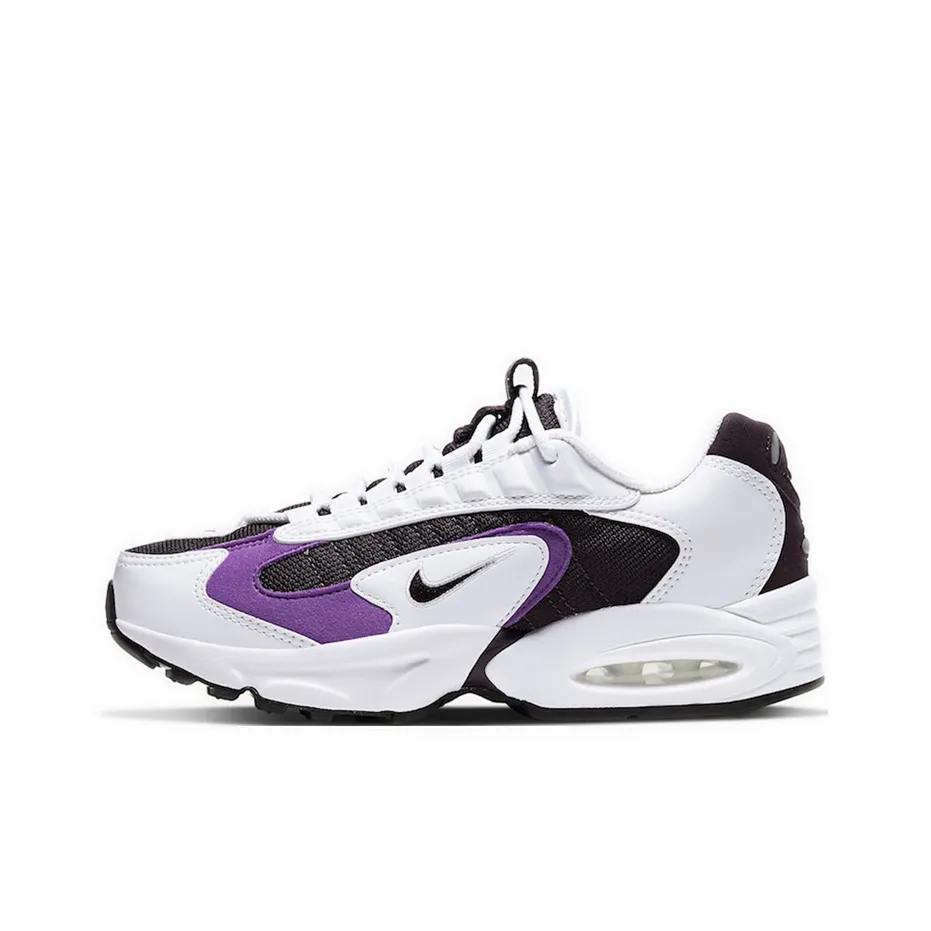 Nike Air Max Tria 96 Low Топ KIDS Lifestyle Shoes Белый фиолетовый Подростки