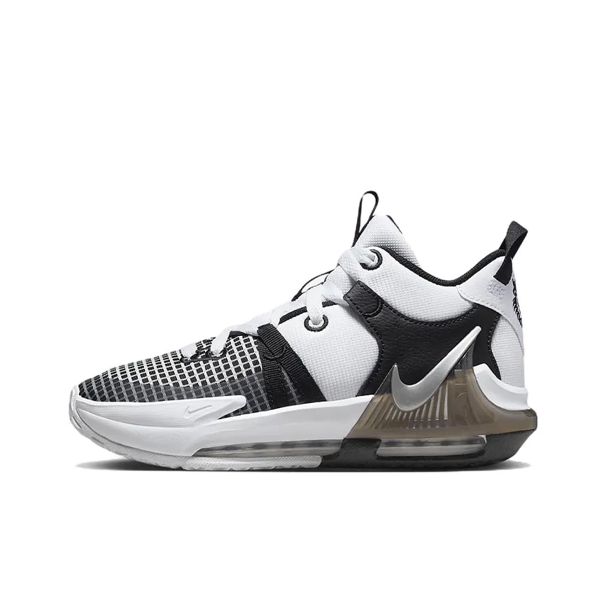 Nike LeBron Witness 7 White Black GS