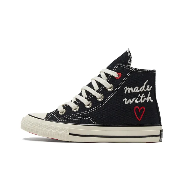 Converse Chuck Taylor All Star 1970s High Top Canvas Shoes Black Teenagers