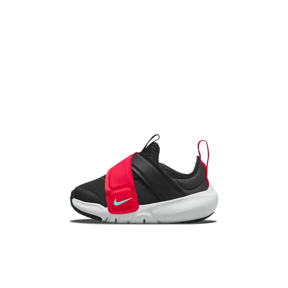 Nike Flex Advance Low Топ Обувь для малышей Черный Красный Infant и Toddler
