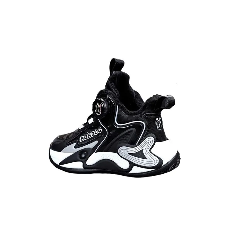 BOBDOG Низкий топ Баскетбольные кроссовки Черный Белый Детский