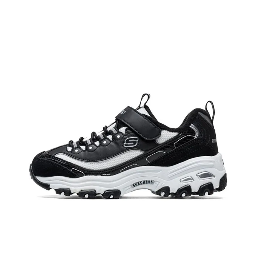 Skechers Slip Resistant Shock Absorbers With Abrasion Resistant Properties Low Top Kids Lifestyle Shoes Teenagers