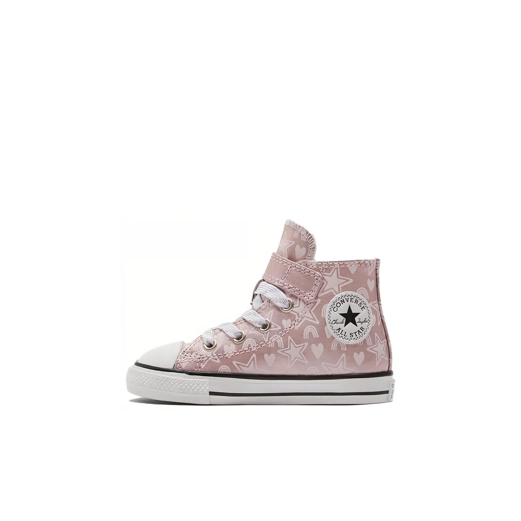Converse Chuck Taylor All Star 1V High Top Toddler Shoes Pink Infant And Toddler