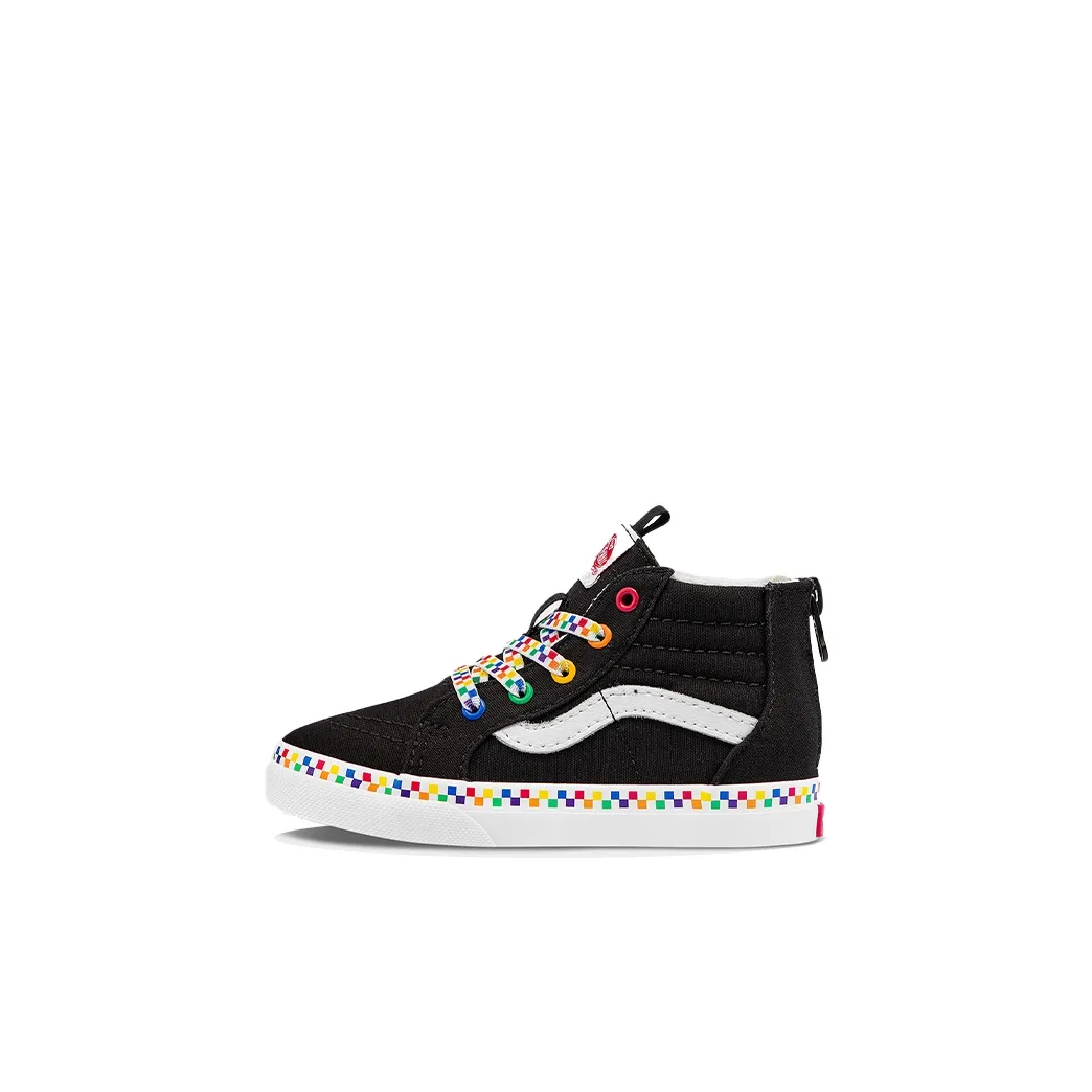 Vans SK8 Slip-resistant Abrasion-resistant High Top Обувь для малышей Infant и Toddler