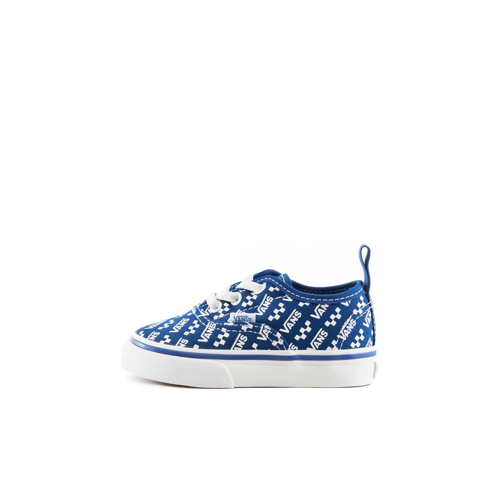 VANS Логотип Repeat Эластичный Laces Низкий Топ Обувь для малышей Синий Infant And Toddler