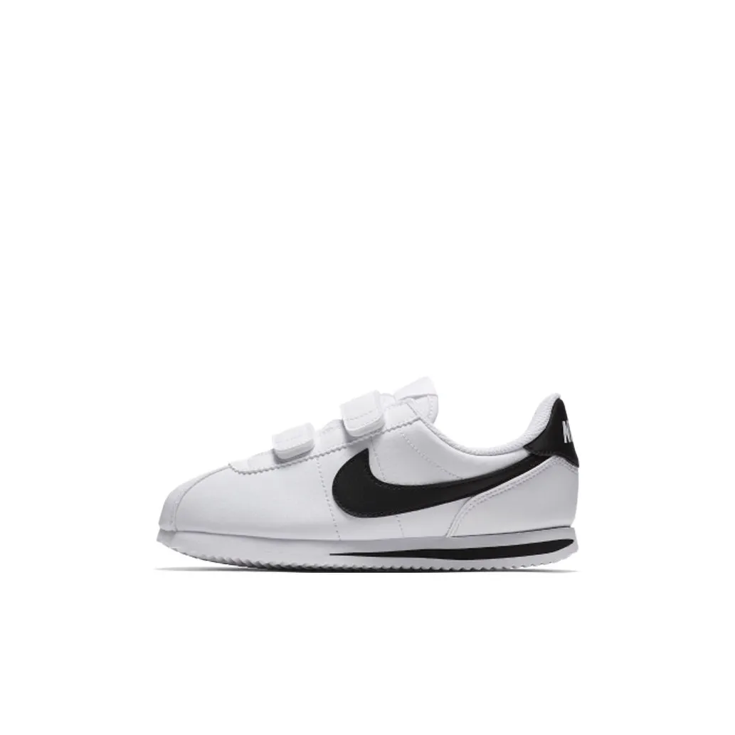 Nike Cortez Basic SL Амортизация Низкий Топ Детская Беговая Обувь Белый Children Возраст 3-7 Лет