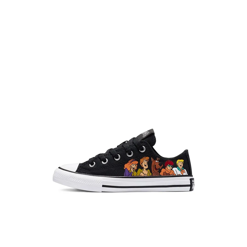 Converse Chuck Taylor All Star Low Топ Низкие Кеды Черные для Детей Возраст 3-7 лет