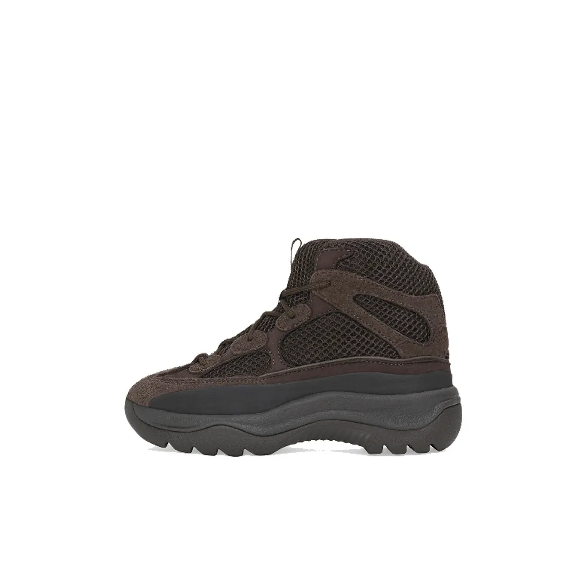 Adidas Originals Yeezy DSRT Масло Детские ботинки Черно-коричневый Children Возраст 3-7 лет