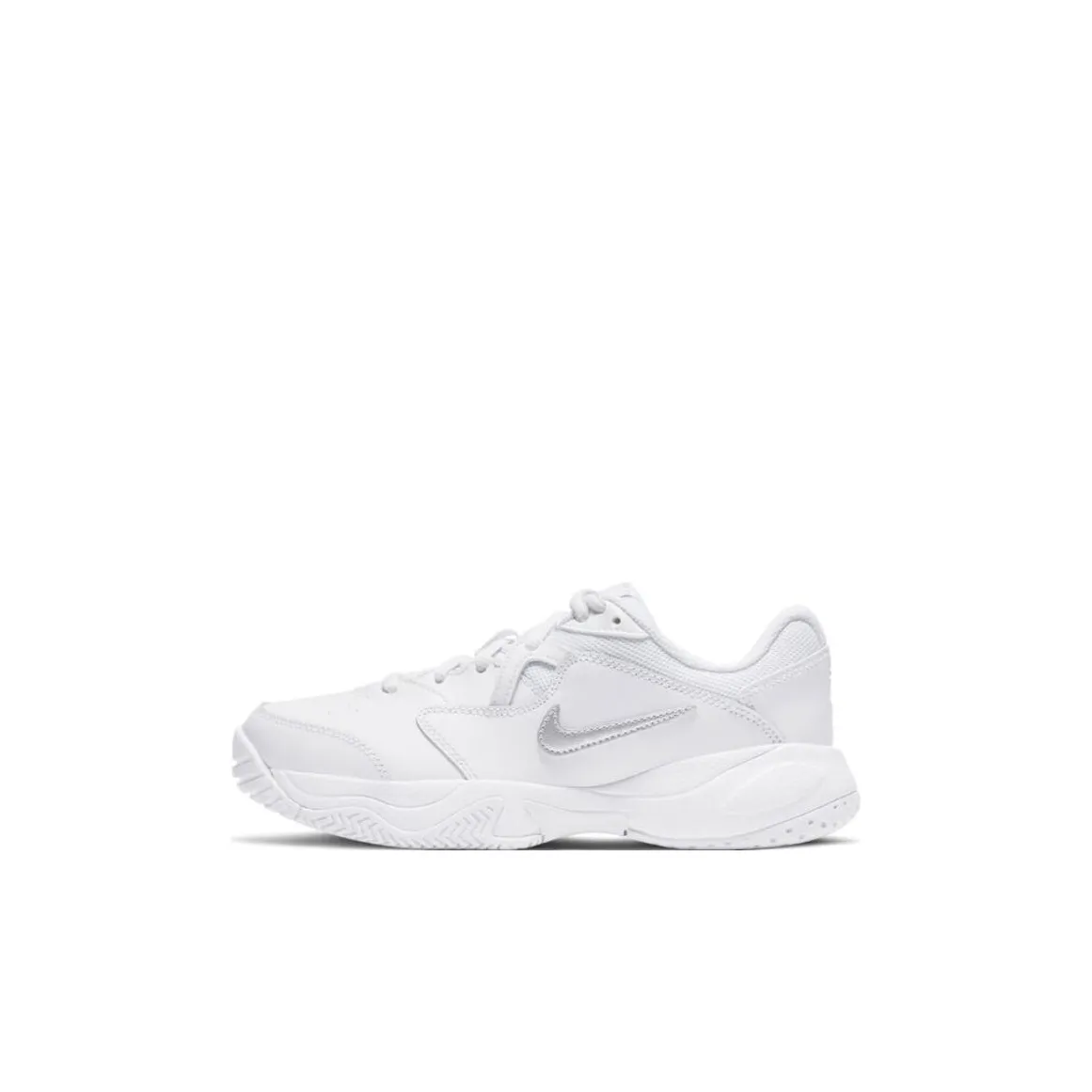 Nike Court Lite 2 Abrasion Resistant Low Top Kids' Training Shoes White Kids'