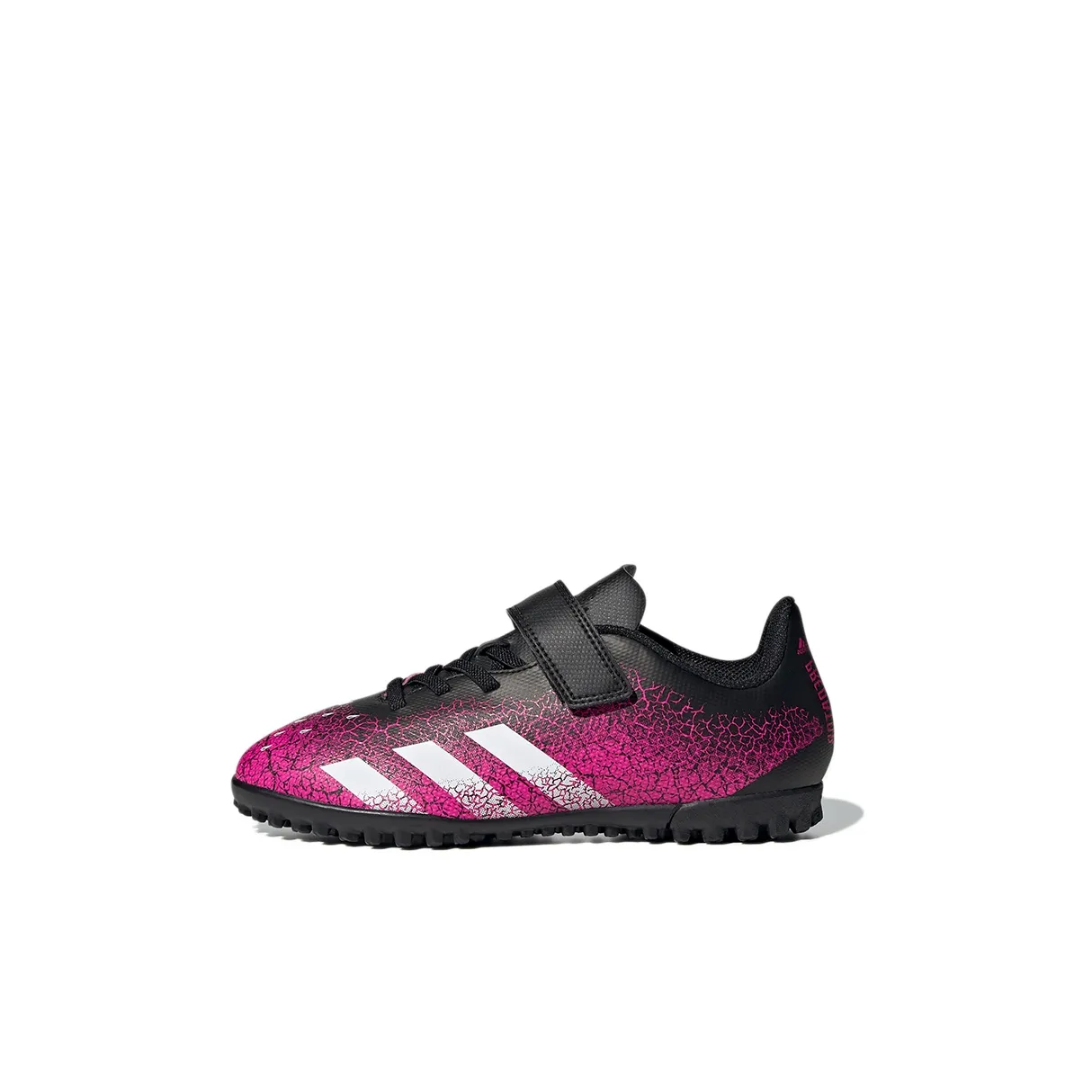 Adidas Predator Freak.4 H L TF J Устойчивые к истиранию Низкие Футбольные бутсы Розовые Красные Детские