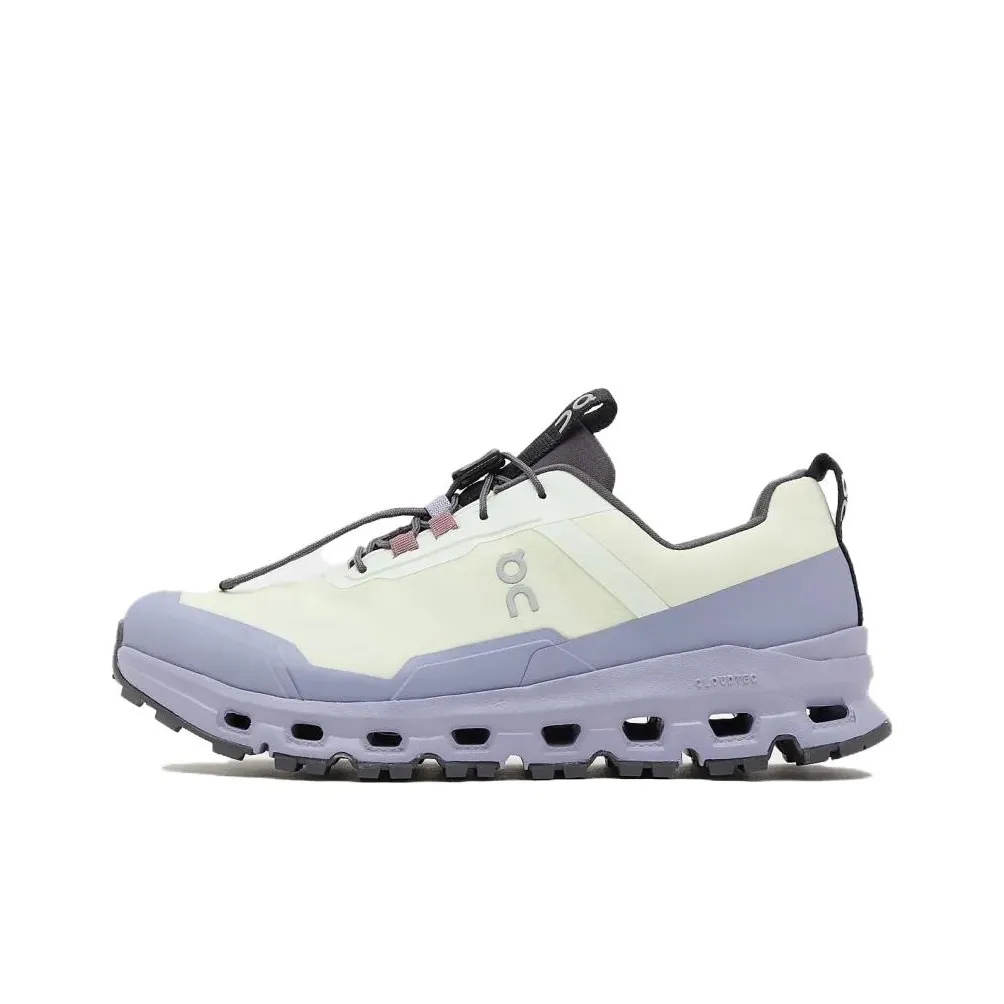 On Водонепроницаемый Амортизация Низкий Топ Детская Туристическая Обувь Фиолетовый Белый