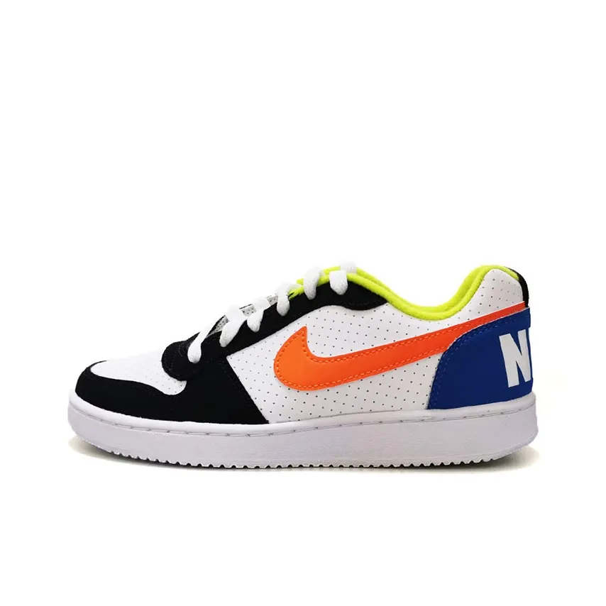 Nike Court Borough Low GS 'Black Orange Blue'