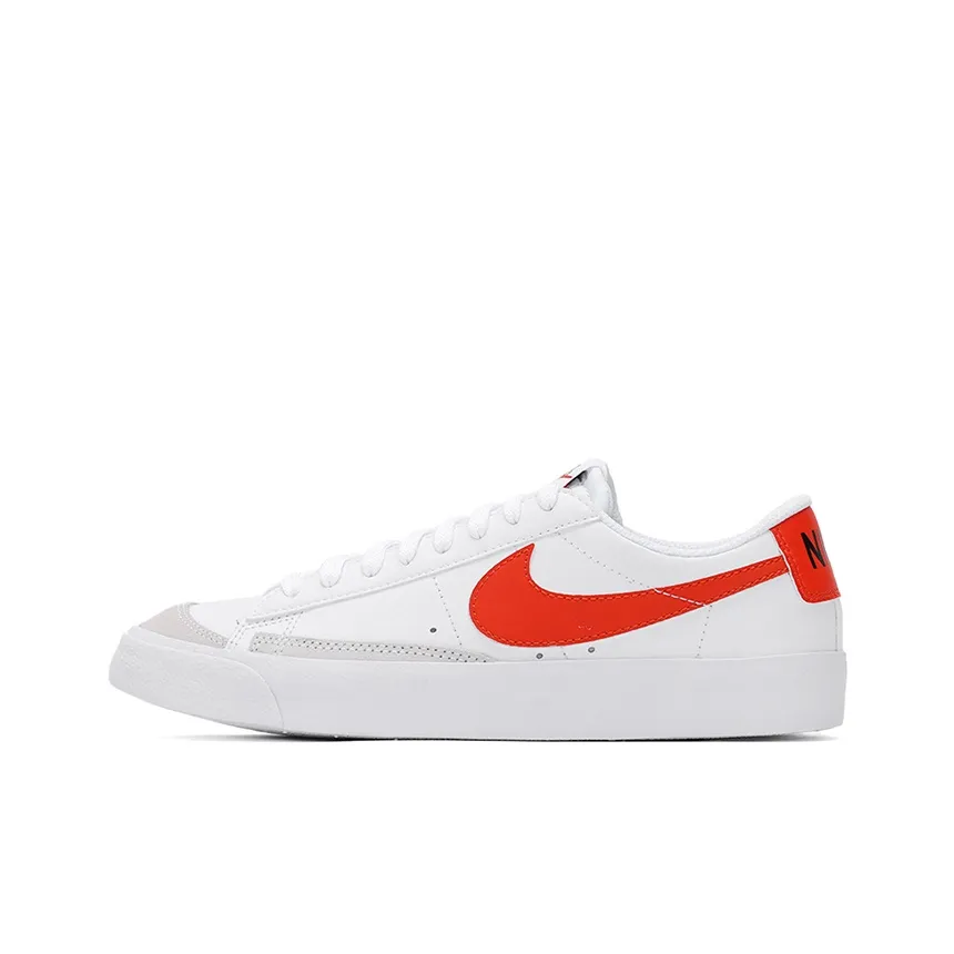 Nike Blazer Low '77 GS 'White Team Orange'