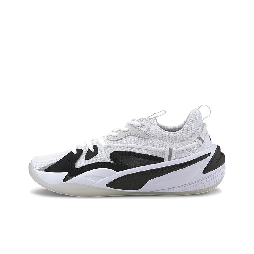 PUMA RS Dreamer Коллаборация Низкий Топ Детские Баскетбольные Кроссовки Черный Белый