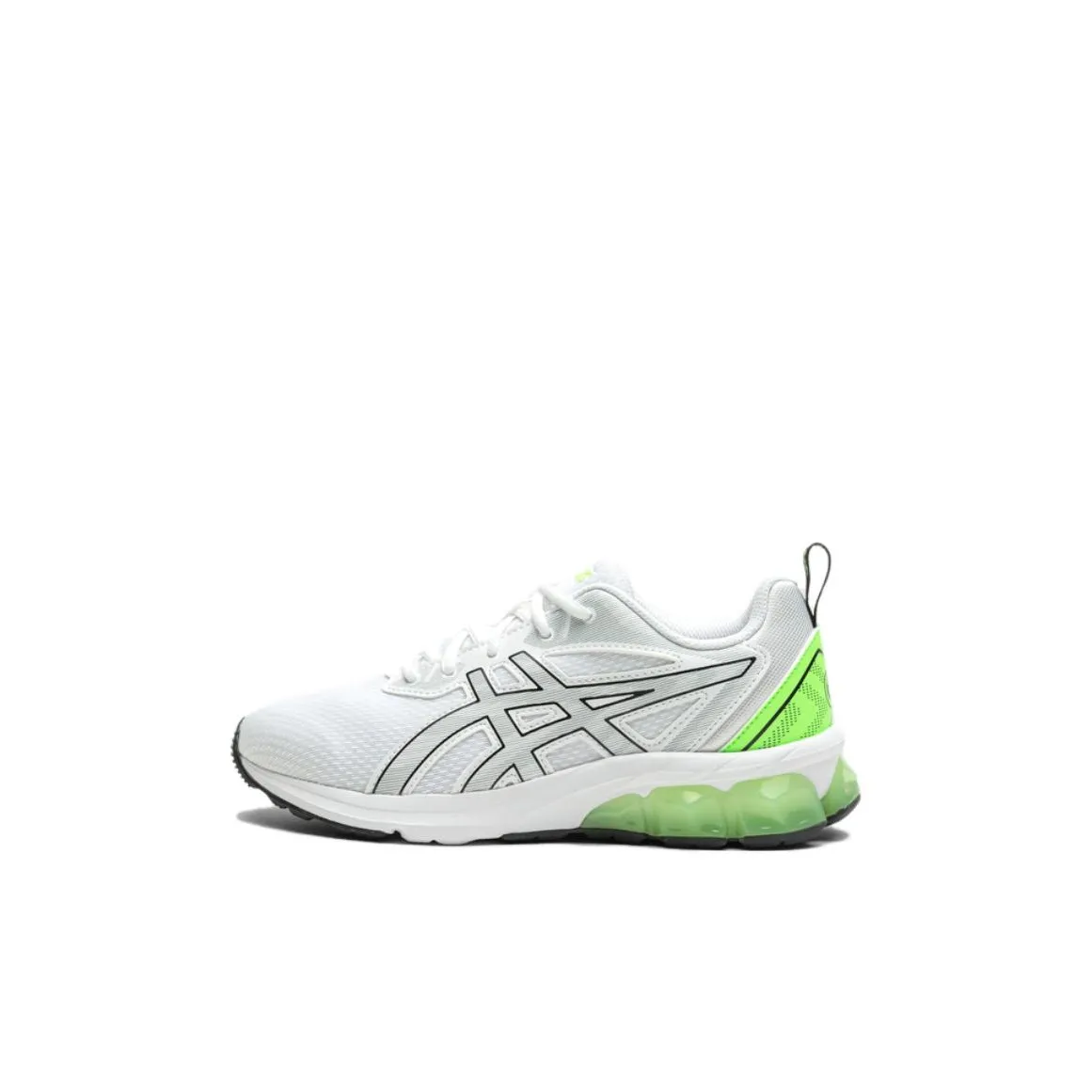 Asics Quantum 90 Gel Низкий Топ Беговые Кроссовки Белый Зеленый Детский