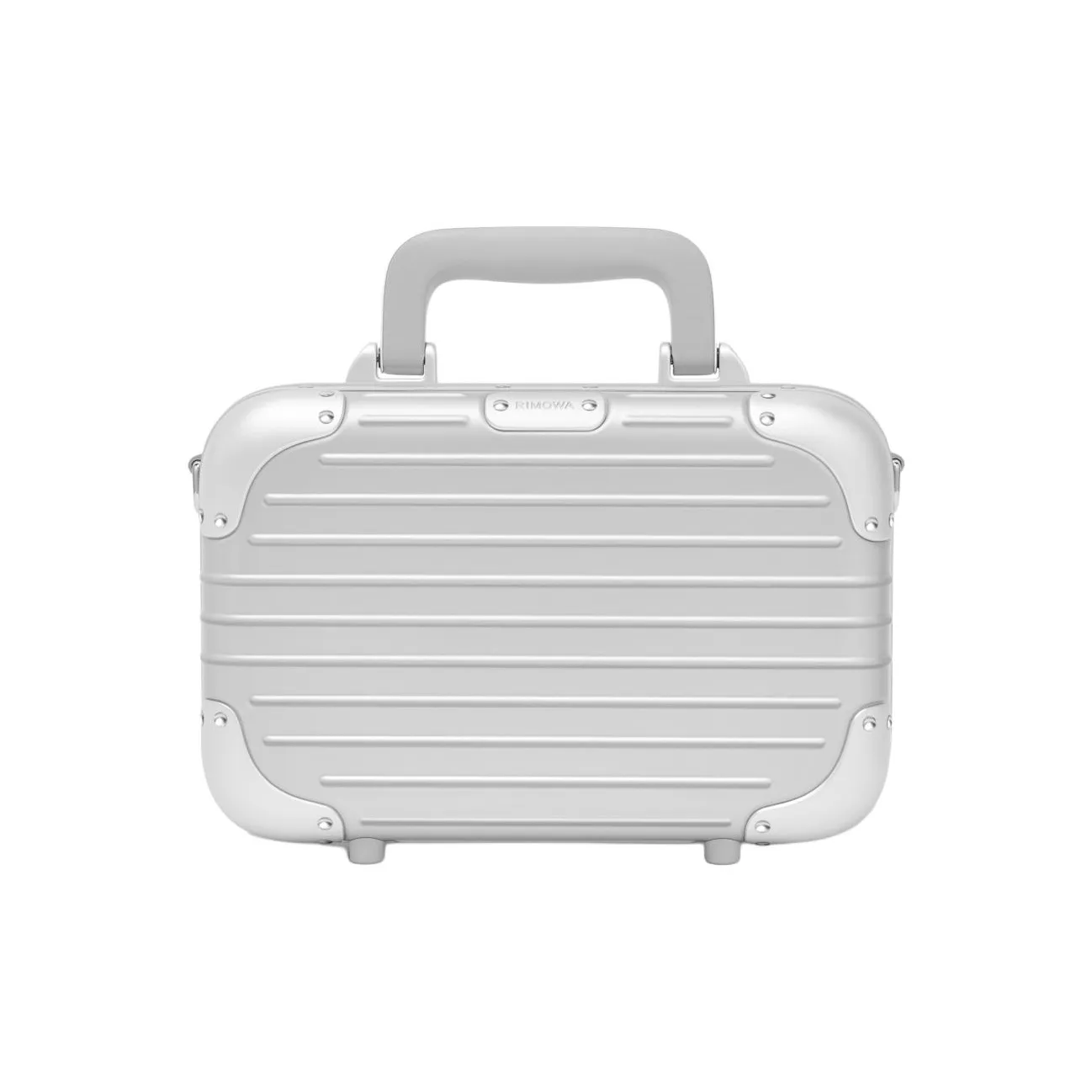 RIMOWA Aluminum Magnesium Alloy Handbag, Shoulder Bag, Crossbody Bag Men's Silver