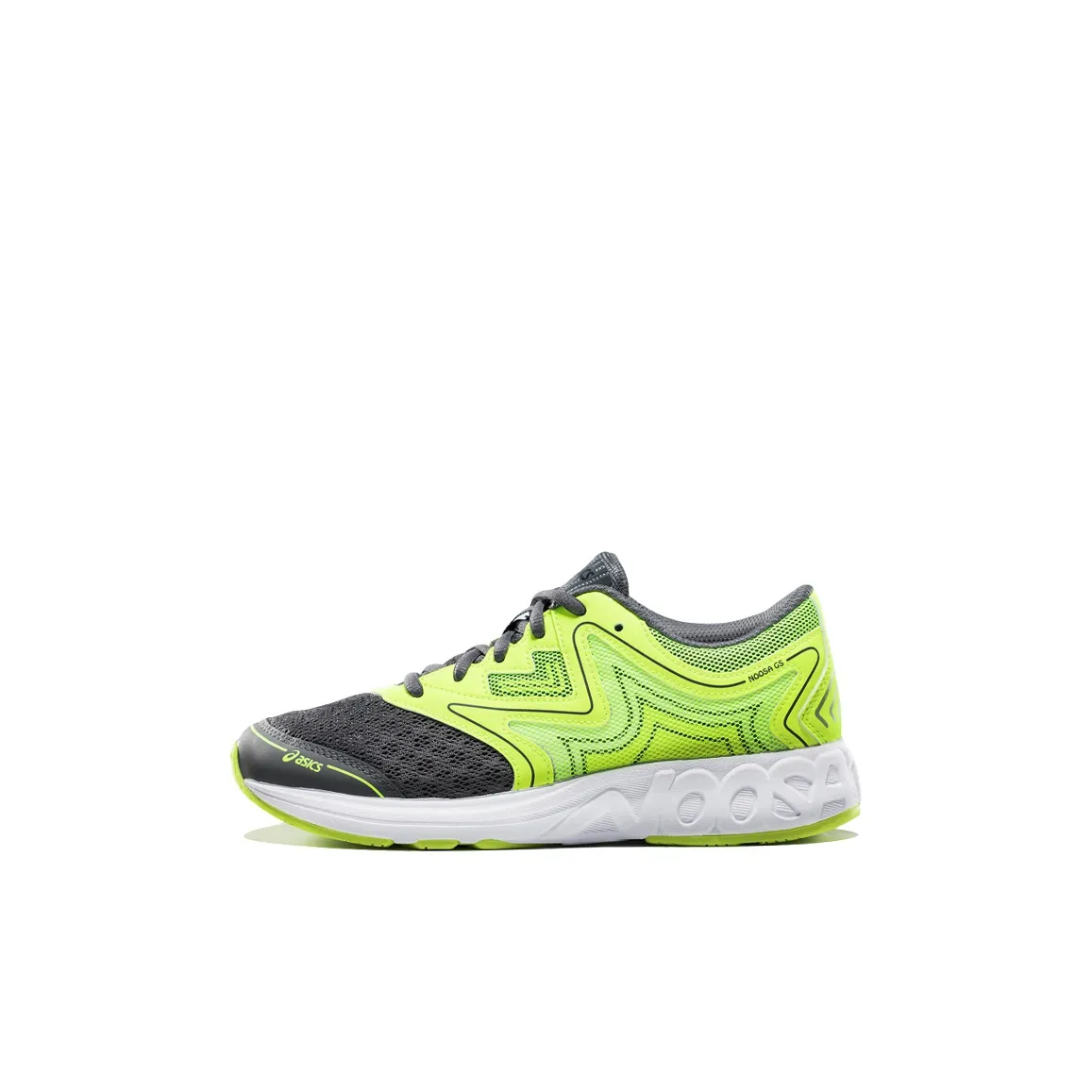 Asics Gel Noosa Low Top Kids' Running Shoes Neon Yellow Black Kids'