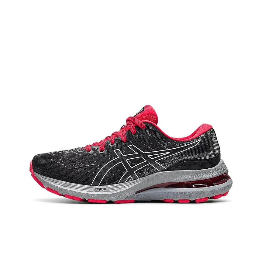 Asics Gel Kayano 28 Low Топ Беговые кроссовки Графитовый серый Подростки