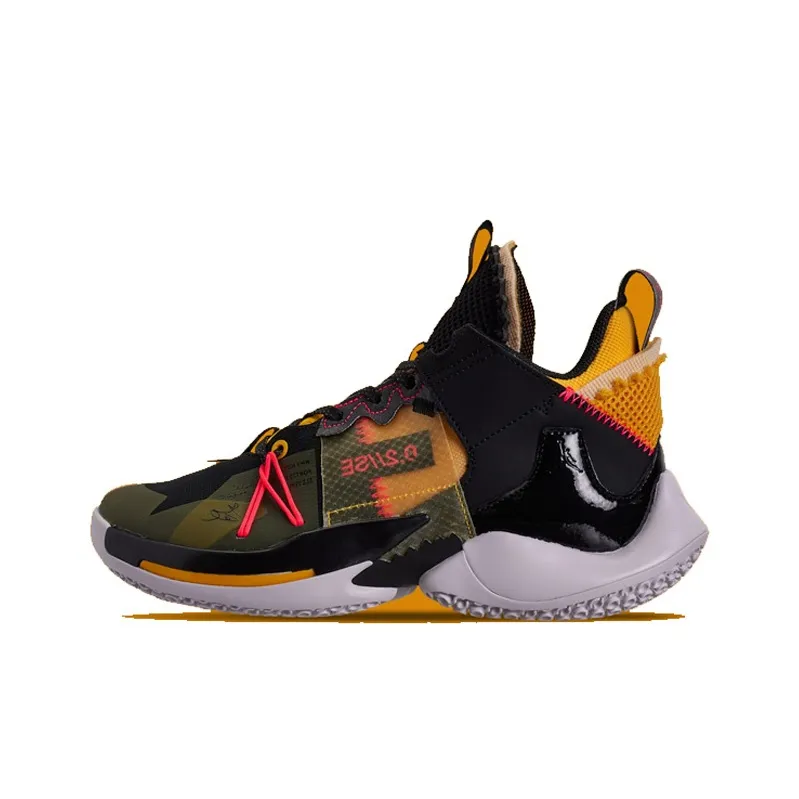 Jordan Why Not Zer0.2 SE Black Crimson Amarillo GS