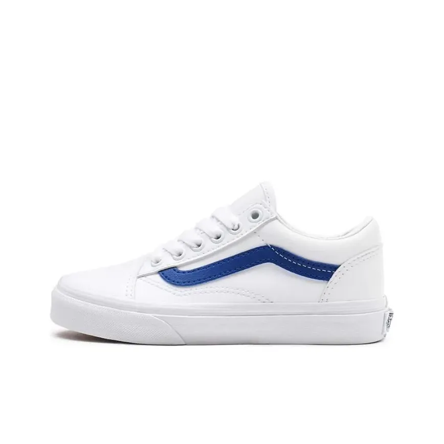 VANS Old Skool Легкий Низкий Топ Детские Скейтбординг Белый Подростки