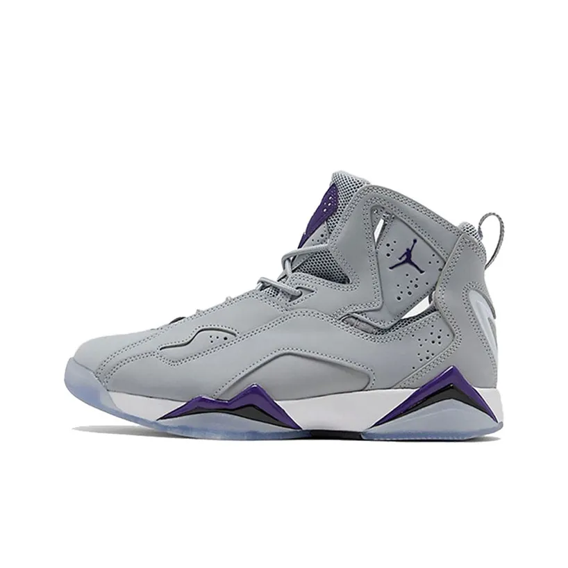 Jordan True Flight 'Wolf Grey Purple' GS