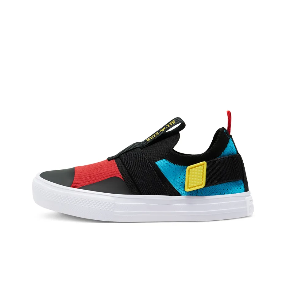 Converse All Star Series Low Top Kids Canvas Shoes Black Blue Red Teenagers