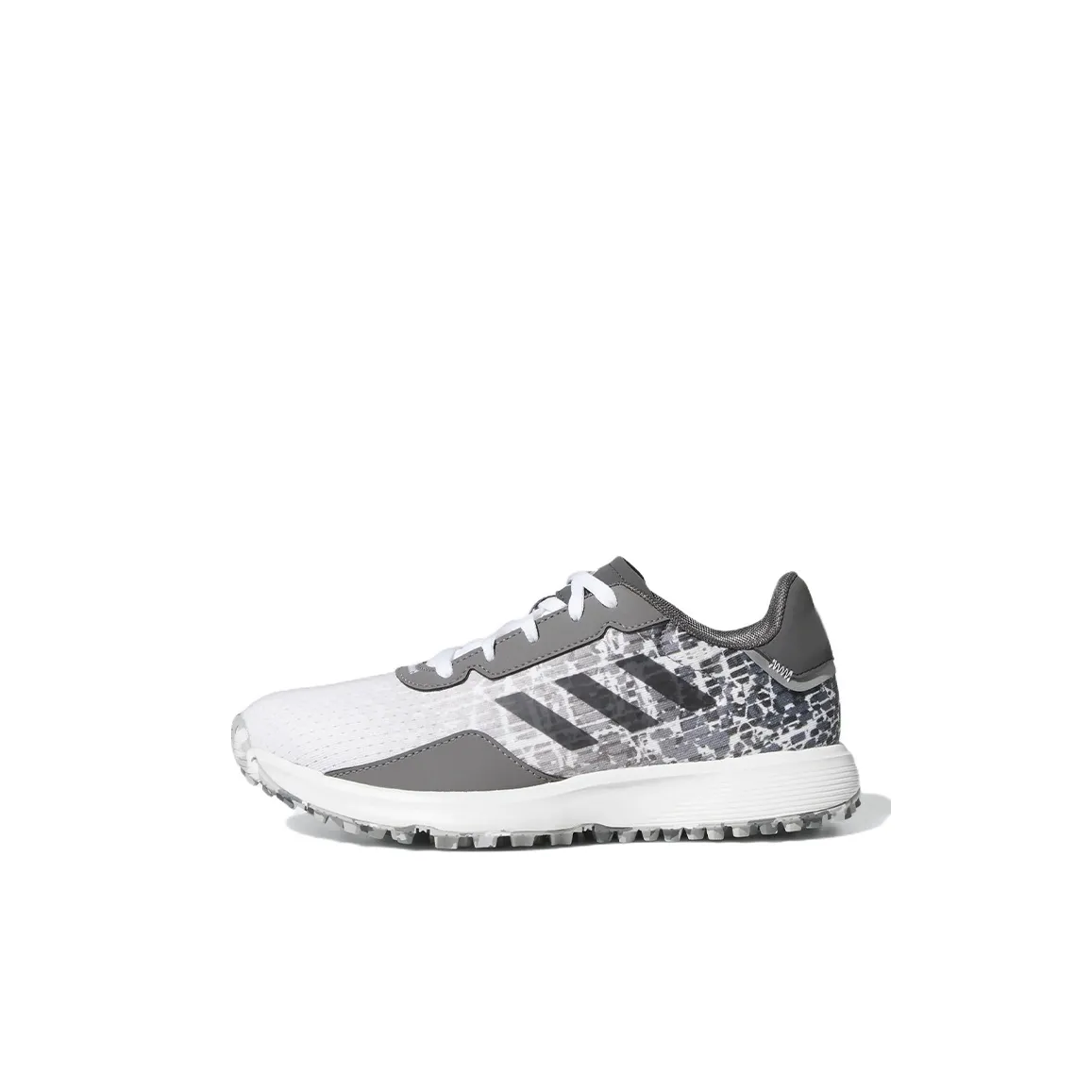 Adidas S2G Juniors' Spikeless Golf K Abrasion Resistant Kids' Training Shoes White Gray Kids'