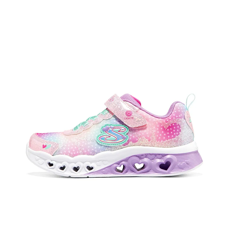 Skechers Flutter Heart Lights Кэжуал Розовый Цвет Подростки