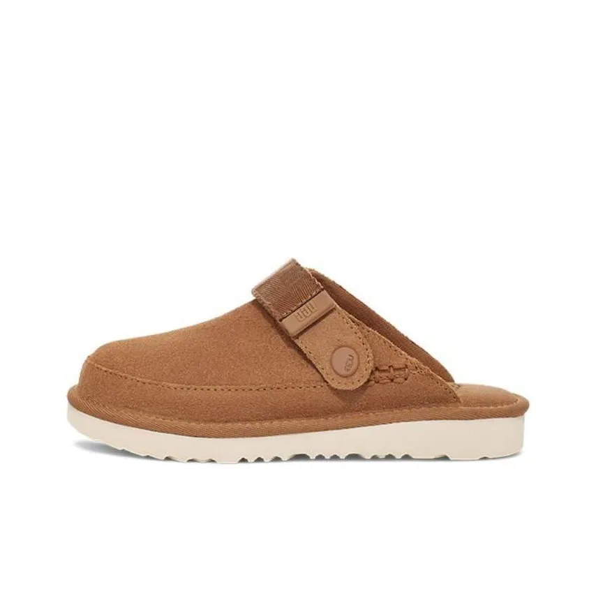 Подростки UGG Детские уличные тапочки Каштановый