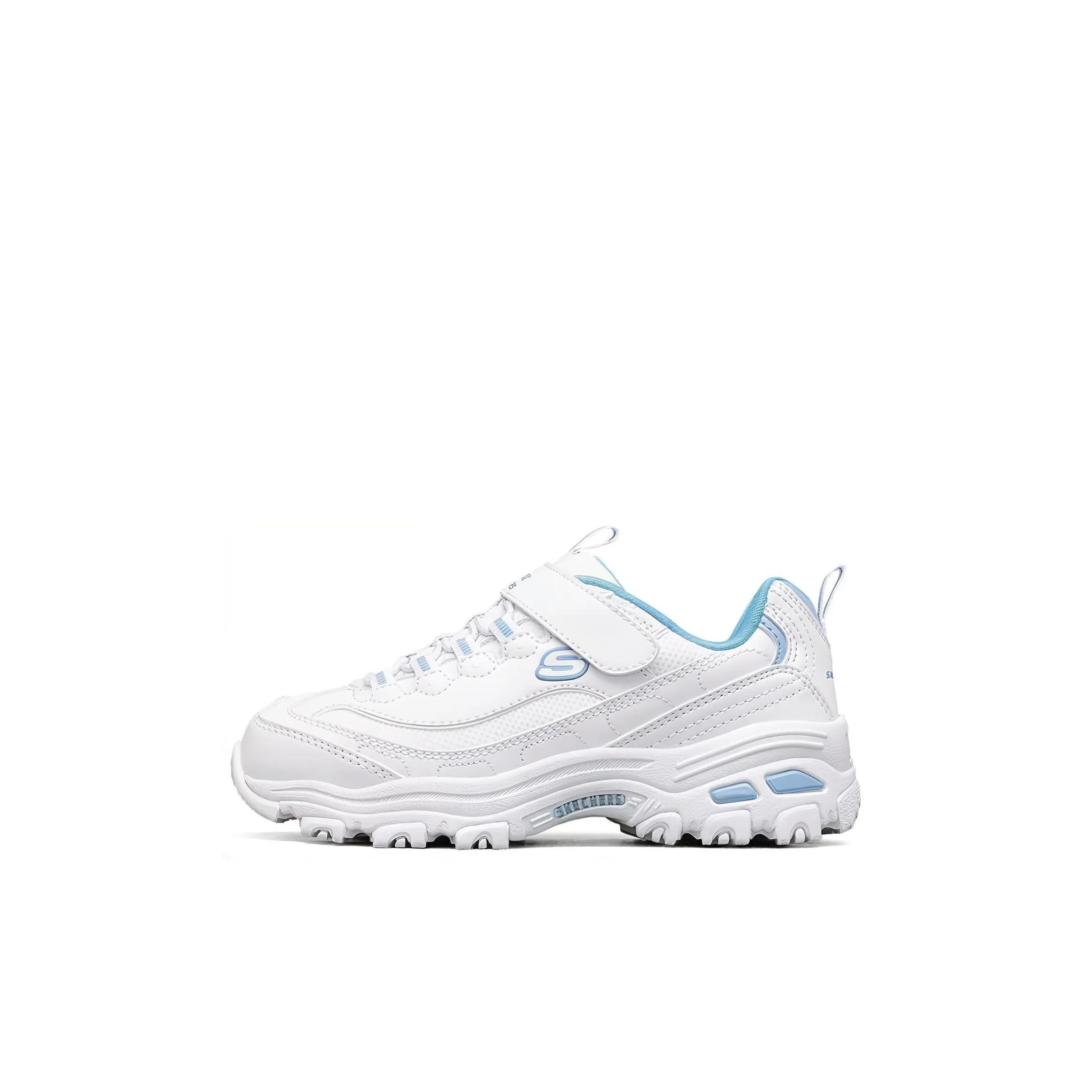 Skechers D'LITES Series 1.0 Sports Casual Shoes White Kids'