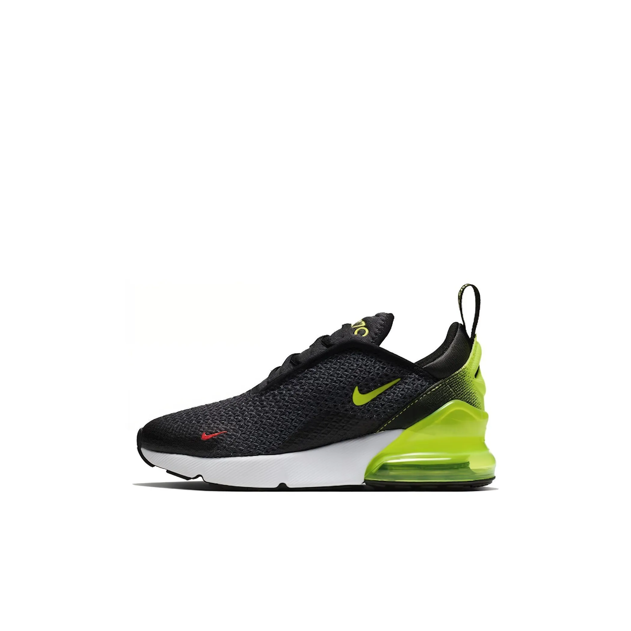 Nike Air Max 270 RF Low Топ KIDS Lifestyle Shoes Черный Зеленый Детские 3-7 лет