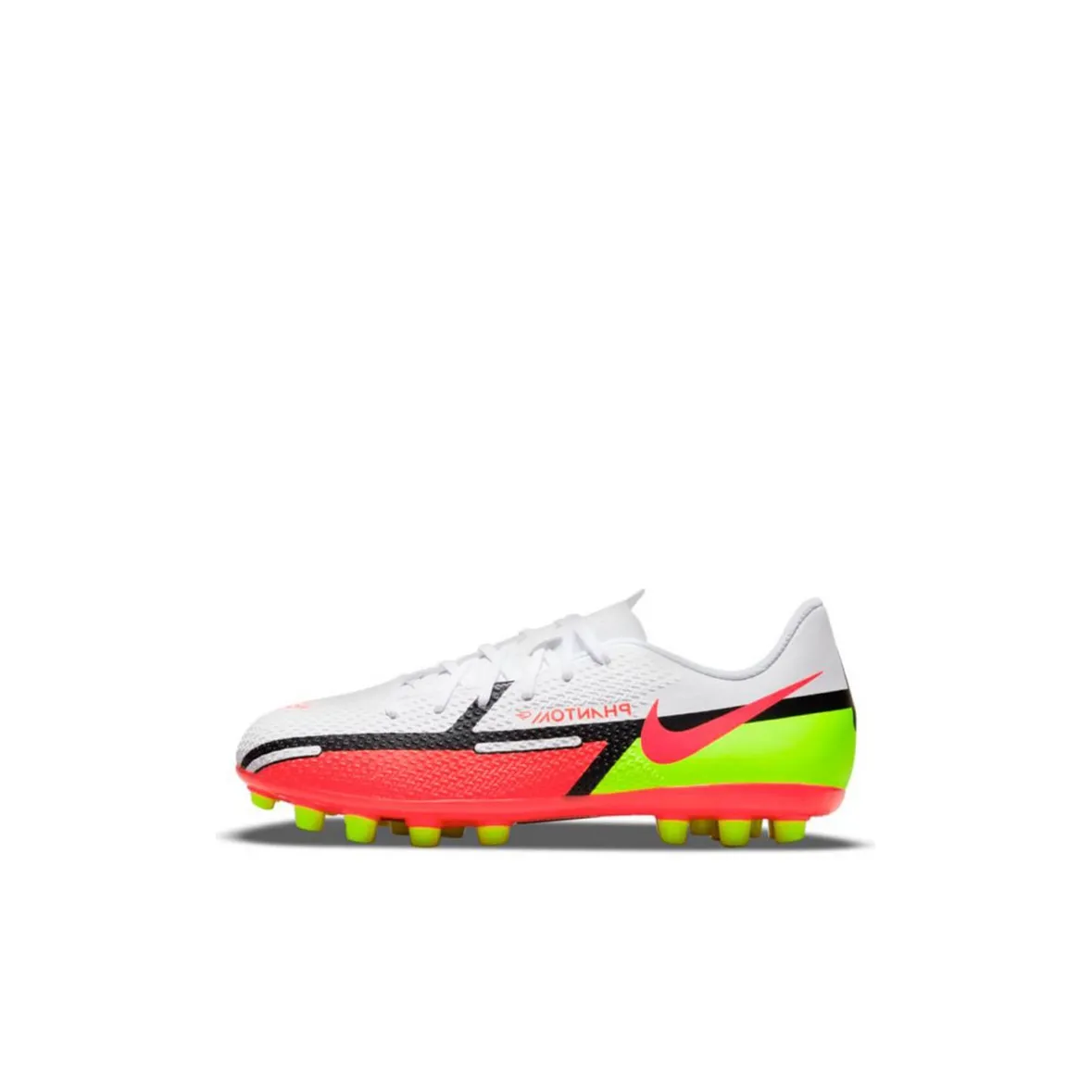 Nike Phantom GT 2 Academy AG Low Top Kids' Soccer Shoes White Red Kids'