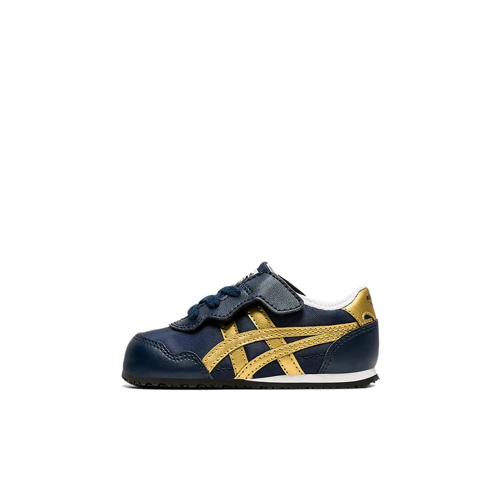 Onitsuka Tiger противоскользящая устойчивая к истиранию дышащая низкий верх обувь для малышей и малышей