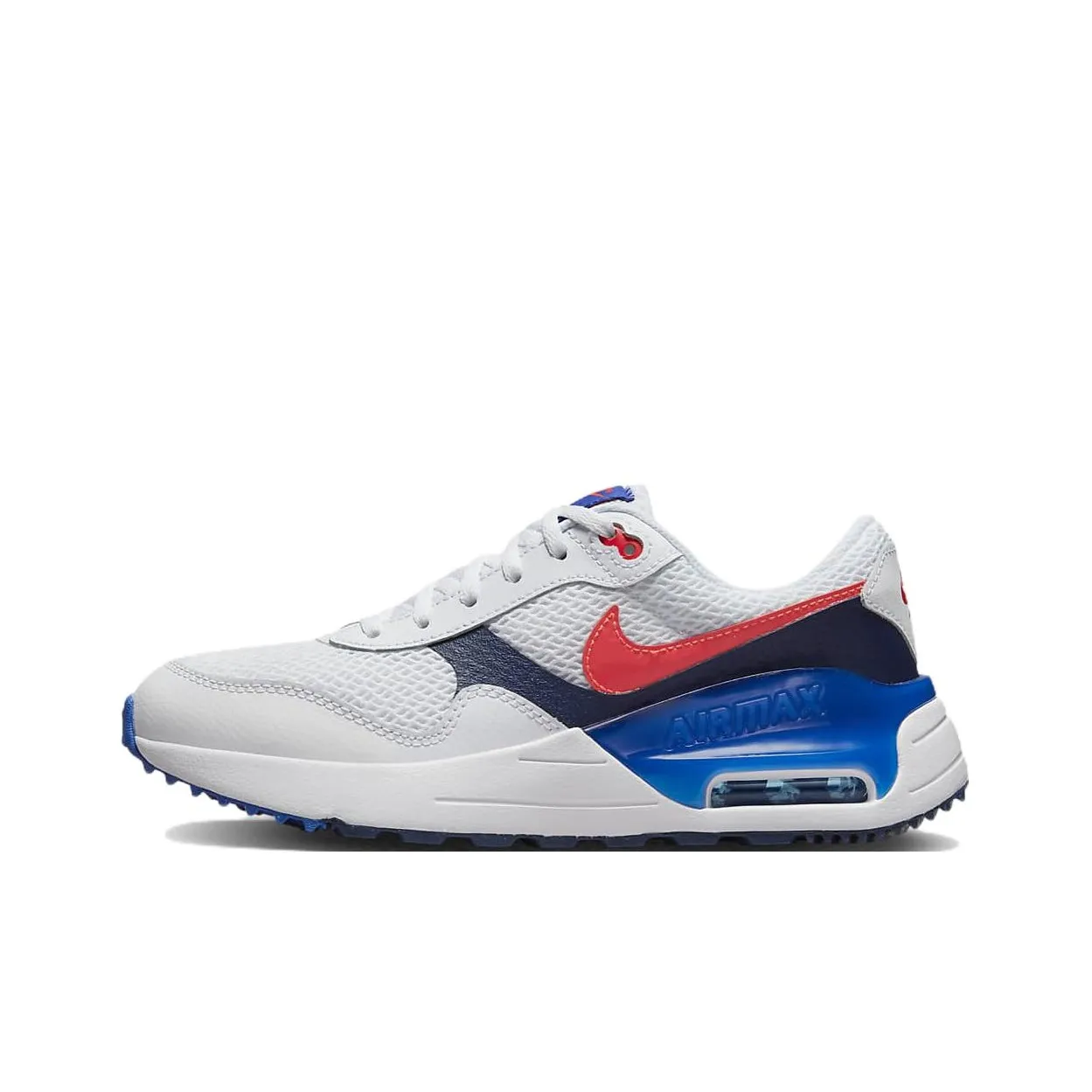Nike Air Max SYSTM Low Top Kids Lifestyle Shoes White Blue
