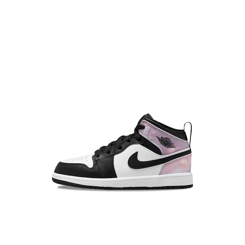 Jordan Air Jordan 1 Детские баскетбольные кроссовки MID Топ Pre School