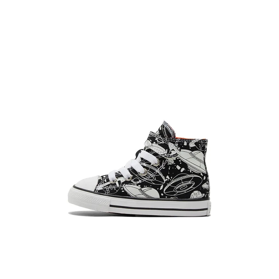 Converse Chuck Taylor All Star High Top Toddler Shoes Black White Infant And Toddler