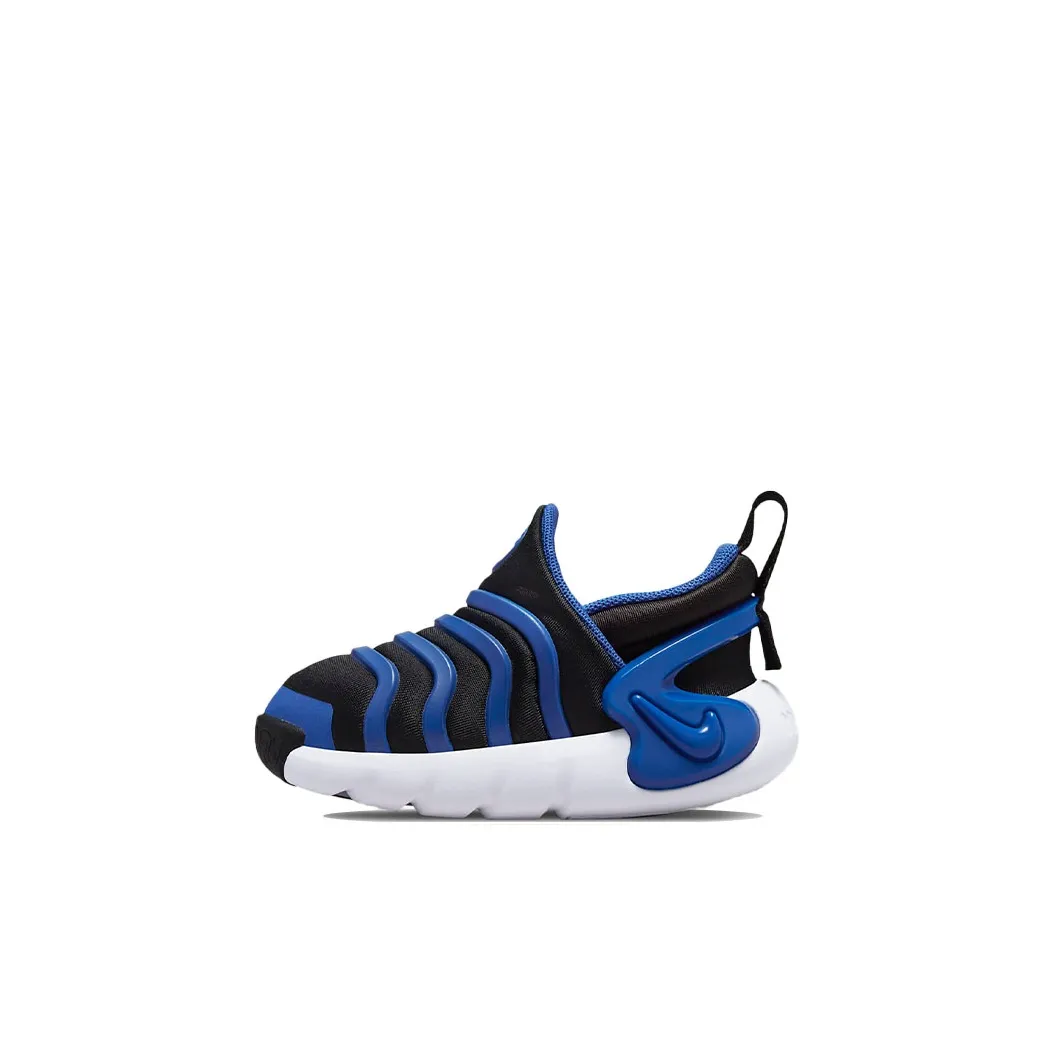 Nike Dynamo GO FlyEase Caterpillar Low-Top Sports Casual Shoes Black Blue Infant And Toddler