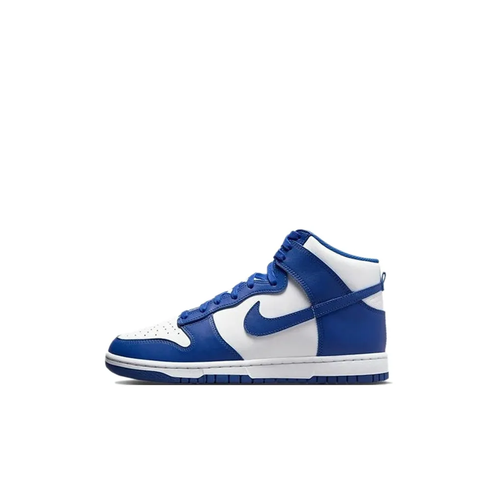 Nike Dunk High Топ Детские Скейтбординги Сине-белый Children Возраст 3-7 лет